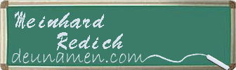 Meinhard Redich Visitenkarte
